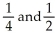 Determine the probability of an outcome of the probability density function being between where . Enter just a reduced fraction.