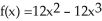 Determine the probability of an outcome of the probability density function being between where . Enter just a reduced fraction.