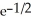 <strong>A random variable X is exponentially distributed with a mean of 2. Find </strong> A) ( - ) B) C) D) - E) none of these