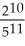 Determine the sum of the following geometric series: + + + + + ... . Enter just a reduced fraction of form .