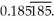 Sum an appropriate infinite series to find the rational number whose decimal expansion is: Enter just a reduced fraction of form .
