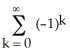 Determine the sum of the following infinite series: . Enter just a reduced fraction of form .