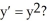 <strong>Which of the following functions solves the differential equation: </strong> A) y = - B) y = - C) y = ln D) y =
