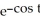 <strong>Solve the differential equation: y' = sin t.</strong> A) y = cos(ln t) + C B) y = + C C) y = ln(-sin t) + C D) y = -ln(cos t + C