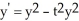 Given the differential equation: , is this the solution: