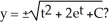Given the differential equation: is this the solution