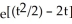 <strong>Solve the differential equation with the given initial condition. </strong> A) y = - 2t + 1 B) y = - 2t C) y = D) y = 0 E) none of these