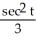 <strong>Solve the differential equation with the given initial condition. </strong> A) y = ln + 1 B) y = + 1 C) y = tan t + 1 D) y = +