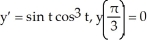 <strong>Solve the differential equation with the given initial condition. </strong> A) y = - B) y = C) y = 16 + D) y = 64 - t