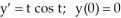 Given the differential equation with the given initial condition: is this the solution