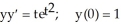 Given the differential equation with the given initial condition: is this the solution