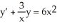 <strong>Solve the equation using an integrating factor. , t > 0</strong> A) y = + C B) y = C C) y = + D) y = + C