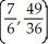 Find the slope of the tangent line to the graph of y = at the point and write the equation of the tangent line. Enter your answer exactly as just the equation in standard point-slope form. Use all fractions of form in lowest terms.