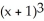 Calculate the following limit(s) if they exist.   [     + 1)   ] Enter your answer as an integer, or  does not exist<div style=padding-top: 35px> 