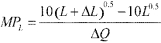 <strong>The short-run production function for a firm is given by Q = 10L<sup>0.5</sup>. What is the marginal product?</strong> A) B) C) D)