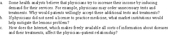 Answer the following questions.