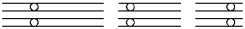 <strong>In a diploid organism 2n = 6,and there are two long,two intermediate,and two short chromosomes.What is the most accurate representation of a gamete resulting from meiosis in this organism?</strong> A) B) C) D) E)