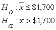 <strong>In a hypothesis test involving a population mean,which of the following would be an acceptable formulation?</strong> A) B) C) D)None of the above is a correct formulation.