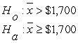 <strong>In a hypothesis test involving a population mean,which of the following would be an acceptable formulation?</strong> A) B) C) D)None of the above is a correct formulation.