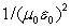 <strong>Maxwell's equations predict that the speed of electromagnetic waves in free space is given by:</strong> A) B) C) D) E)