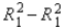 <strong>Two conducting spheres have radii of R<sub>1</sub> and R<sub>2</sub> with R<sub>1</sub> greater than R<sub>2</sub>. If they are far apart the capacitance is proportional to:</strong> A) R<sub>1</sub>R<sub>2</sub>/(R<sub>1</sub> - R<sub>2</sub>) B) C) (R<sub>1</sub> - R<sub>2</sub>)/R<sub>1</sub>R<sub>2</sub> D) E) none of these