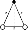 <strong>Two particle with charges Q and *Q are fixed at the vertices of an equilateral triangle with sides of length a. If k = 1/4 \pi\varepsilon <sub>0</sub>, the work required to move a particle with a charge q from the other vertex to the center of the line joining the fixed charges is: </strong> A) 0 B) kQq/a C) kQq/a<sup>2</sup> D) 2kQq/a E)