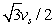 <strong>Suppose the maximum speed of a string carrying a sinusoidal wave is v<sub>s</sub>. When the displacement of a point on the string is half its maximum, the speed of the point is:</strong> A) v<sub>s</sub>/2 B) 2v<sub>s</sub> C) v<sub>s</sub>/4 D) 3v<sub>s</sub>/4 E)