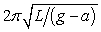 <strong>A simple pendulum is suspended from the ceiling of an elevator. The elevator is accelerating upwards with acceleration a. The period of this pendulum, in terms of its length L, g and a is:</strong> A) B) C) D) E)