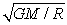 <strong>An object is dropped from an altitude of one Earth radius above Earth's surface. If M is the mass of Earth and R is its radius the speed of the object just before it hits Earth is given by:</strong> A) B) C) D) E)