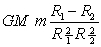 <strong>A spaceship is returning to Earth with its engine turned off. Consider only the gravitational field of Earth and let M be the mass of Earth, m be the mass of the spaceship, and R be the distance from the center of Earth. In moving from position 1 to position 2 the kinetic energy of the spaceship increases by:</strong> A) B) C) D) E)