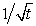 <strong>A particle starts from rest and is acted on by a net force that does work at a rate that is proportional to the time t. The speed of the particle is proportional to:</strong> A) B) t C) t<sup>2</sup> D) E) 1/t