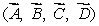 <strong>Four vectors all have the same magnitude. The angle \theta between adjacent vectors is 45 \degree as shown. The correct vector equation is: </strong> A) B) C) D) E)