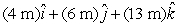 <strong>The two vectors define a plane (it is the plane of the triangle with both tails at one vertex and each head at one of the other vertices). Which of the following vectors is perpendicular to the plane?</strong> A) B) C) D) E)