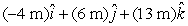 <strong>The two vectors define a plane (it is the plane of the triangle with both tails at one vertex and each head at one of the other vertices). Which of the following vectors is perpendicular to the plane?</strong> A) B) C) D) E)