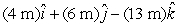 <strong>The two vectors define a plane (it is the plane of the triangle with both tails at one vertex and each head at one of the other vertices). Which of the following vectors is perpendicular to the plane?</strong> A) B) C) D) E)