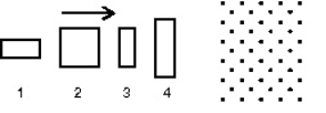 <strong>The four wire loops shown have edge lengths of either L, 2L, or 3L. They will move with the same speed into a region of uniform magnetic field directed out of the page. Rank them according to the maximum magnitude of the induced emf, least to greatest. </strong> A) 1 and 2 tie, then 3 and 4 tie B) 3 and 4 tie, then 1 and 2 tie C) 4, then 2 and 3 tie, then 1 D) 1, then 2 and 3 tie, then 4 E) 1, 2, 3, 4