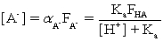 <strong>Which of the fractional composition equations is incorrectly written for the diprotic acid H<sub>2</sub>A and the monoprotic acid HA?</strong> A) B) C) D) E)