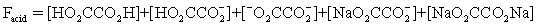 <strong>The pH of a solution composed of NaO<sub>2</sub>CCO<sub>2</sub>H and NaCl must be determined.To get a more complete picture of the equilibrium,the mass balance equation for total oxalate is written.Which is the ONLY valid mass balance equation?</strong> A) B) C) D) E)