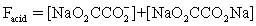 <strong>The pH of a solution composed of NaO<sub>2</sub>CCO<sub>2</sub>H and NaCl must be determined.To get a more complete picture of the equilibrium,the mass balance equation for total oxalate is written.Which is the ONLY valid mass balance equation?</strong> A) B) C) D) E)
