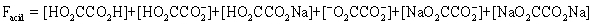 <strong>The pH of a solution composed of NaO<sub>2</sub>CCO<sub>2</sub>H and NaCl must be determined.To get a more complete picture of the equilibrium,the mass balance equation for total oxalate is written.Which is the ONLY valid mass balance equation?</strong> A) B) C) D) E)