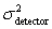 <strong>The observed variance, ,for a peak is the sum of the variances from all contributing factors.Which of the following is not a contributing factor to ?</strong> A) B) C) D) E)