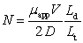 <strong>The number of plates,N,for a capillary electrophoresis is defined to be   .Which statement is NOT true?</strong> A)As the apparent mobility,<font face=symbol></font><sub>app</sub>,increases,the number of plates increases. B)As the total length of the capillary,L<sub>t</sub>,increases,the number of plates increases. C)As the diffusion coefficient,D,increases,the number of plates decreases. D)As the distance to the detector,L<sub>d</sub>,increases,the number of plates increases. E)As the voltage,V,decreases,the number of plates decreases. <div style=padding-top: 35px> 
