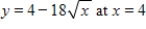 Find the derivative at the given x-value with the appropriate rule. 