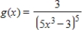 Find the derivative of the given function. Simplify and express the answer using positive exponents only. 