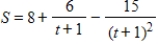 The daily sales S (in thousands of dollars) that are attributed to an advertising campaign are given by where t is the number of weeks the campaign runs. Find the rate of change of sales at any time t and use the second derivative to find how this rate is changing at . Round your answer to four decimal places, when applicable. 