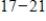 <strong>Find the mode of the following data. Round your answer to the nearest integer. Interval Frequency 5 9 4 2 3</strong> A) 29 B) 34 C) 14 D) 24 E) 19