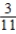 <strong>Determine y, if possible, so that the table describes a discrete probability distribution. X P(x) 1 2 3 4 Y </strong> A) y = B) y = C) D) E) not possible