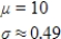 <strong>A coin is loaded so that the probability of tossing a head is . If it is tossed 24 times, what are the mean and the standard deviation of the number of heads that occur? </strong> A) B) C) D) E) 