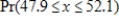 <strong>Suppose a population of scores x is normally distributed with and . Use the standard normal distribution to find . Round your answer to four decimal places. </strong> A) 0.1368 B) 0.7264 C) 0.7736 D) 0.2264 E) 0.2736