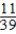 <strong>A mathematics class consists of 17 engineering majors E, 13 science majors S, and 9 liberal arts majors LA. Twelve of the engineering students, 3 of the science majors, and 3 of the liberal arts majors are female. What is the probability that a student selected at random is an engineering major or is a female F? </strong> A) Pr(E∪F) = B) Pr(E∪F) = C) Pr(E∪F) = D) Pr(E∪F) = E) Pr(E∪F) =